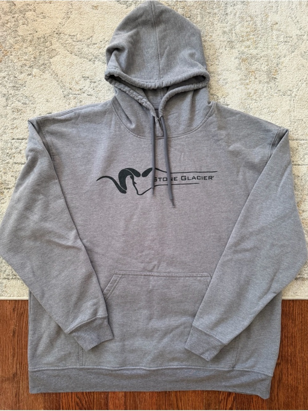 Stone Glacier Classic Hoody - Men’s XL - Heather Grey ⭐️Excellent LN⭐️